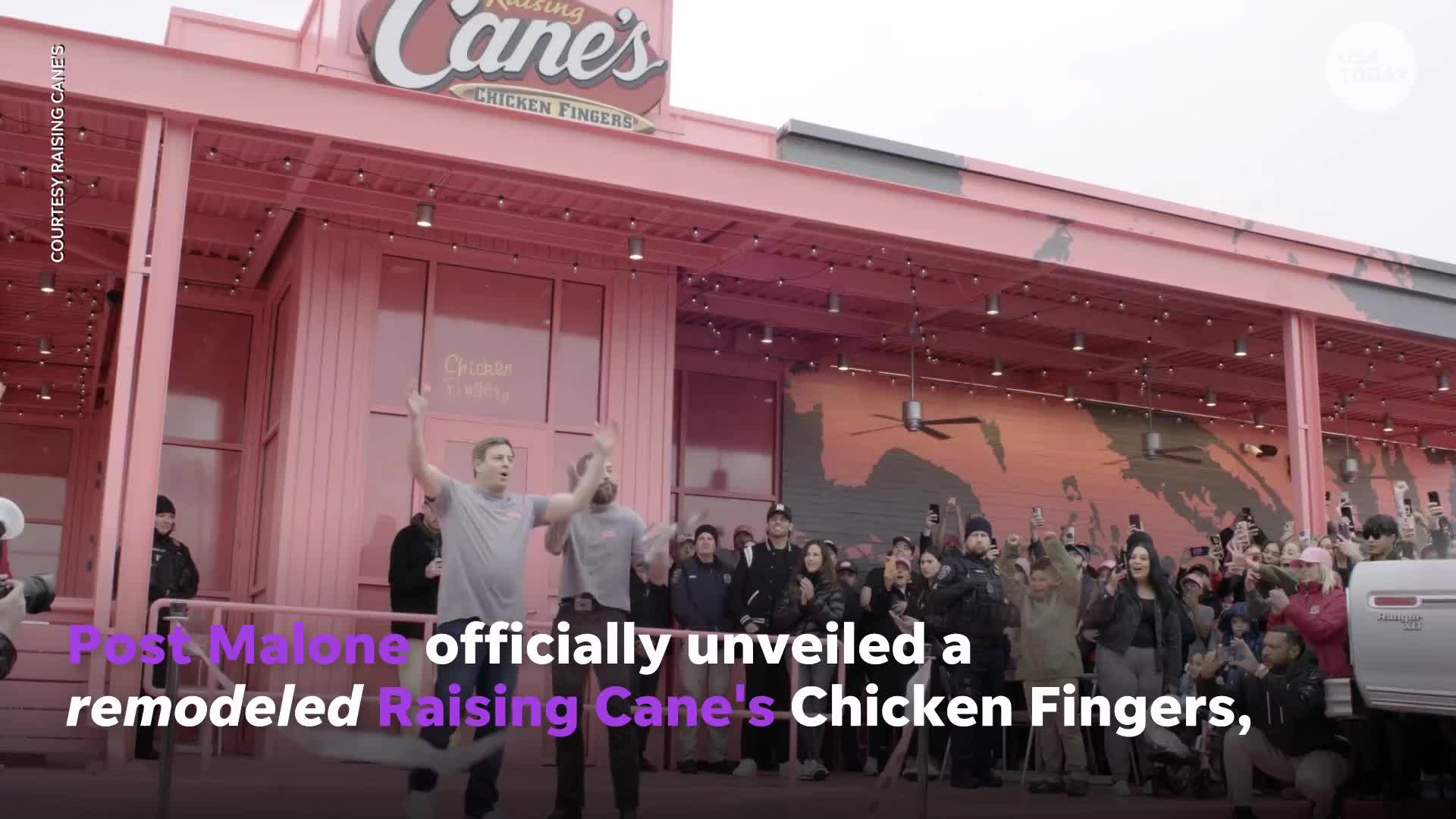 Post Malone and The Dallas Cowboys Team Up with Raising Cane's to