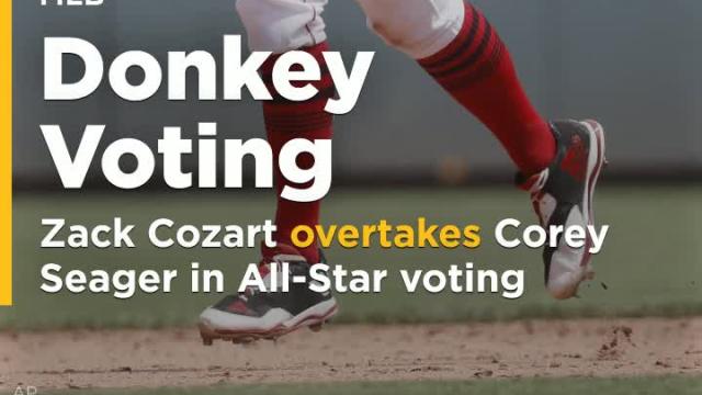 Zack Cozart overtakes Corey Seager in All-Star voting, could get a donkey