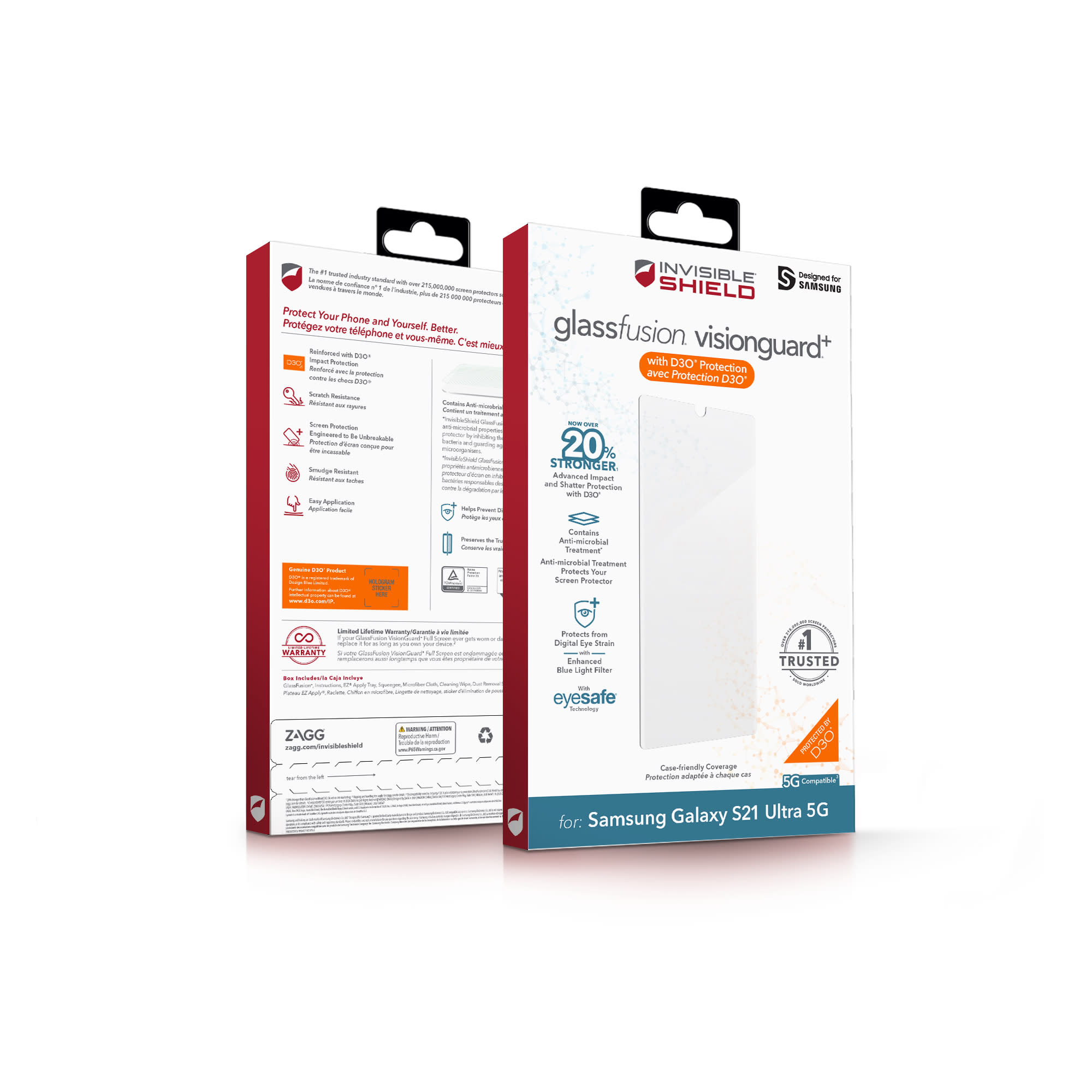 Invisibleshied Introduces The First Ever Screen Protectors With A D3o Additive For The Samsung Galaxy S21 S21 And S21 Ultra