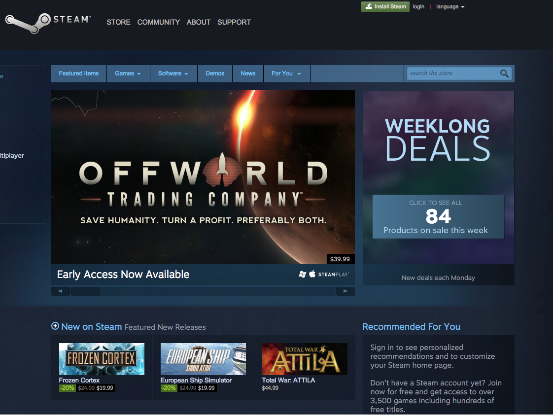 Gaming platform Steam confirms it was attacked by hackers on Christmas