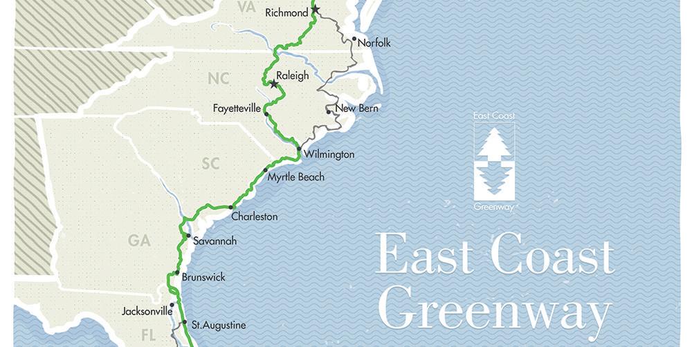 east coast bike trail