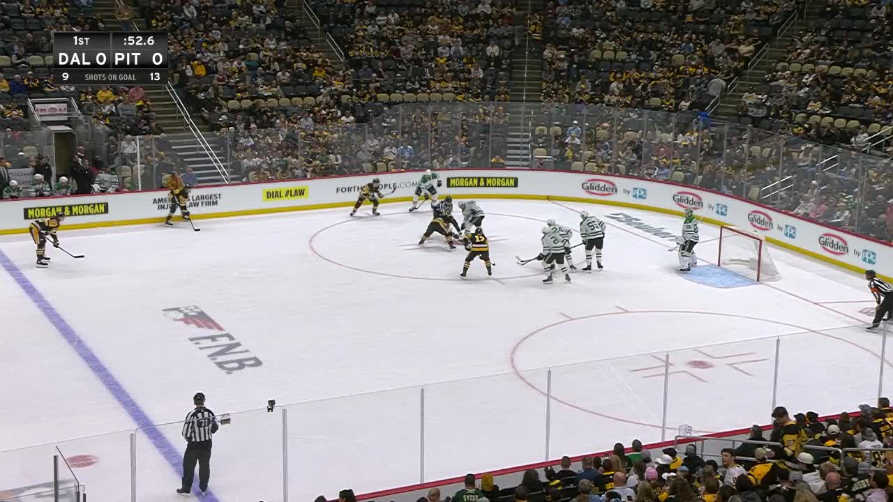 Bryan Rust with a Goal vs. Detroit Red Wings