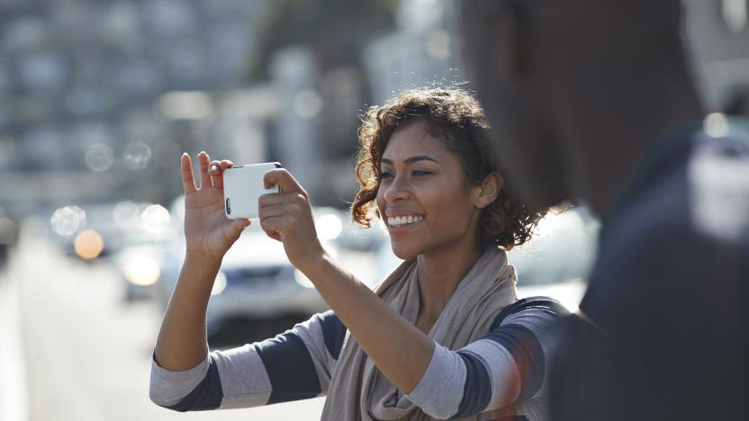 Couple enjoying holiday in San Francisco