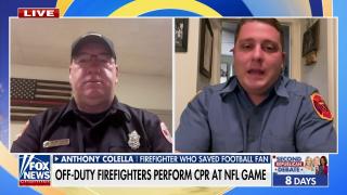 Johnston firefighter helps save man's life during Patriots game