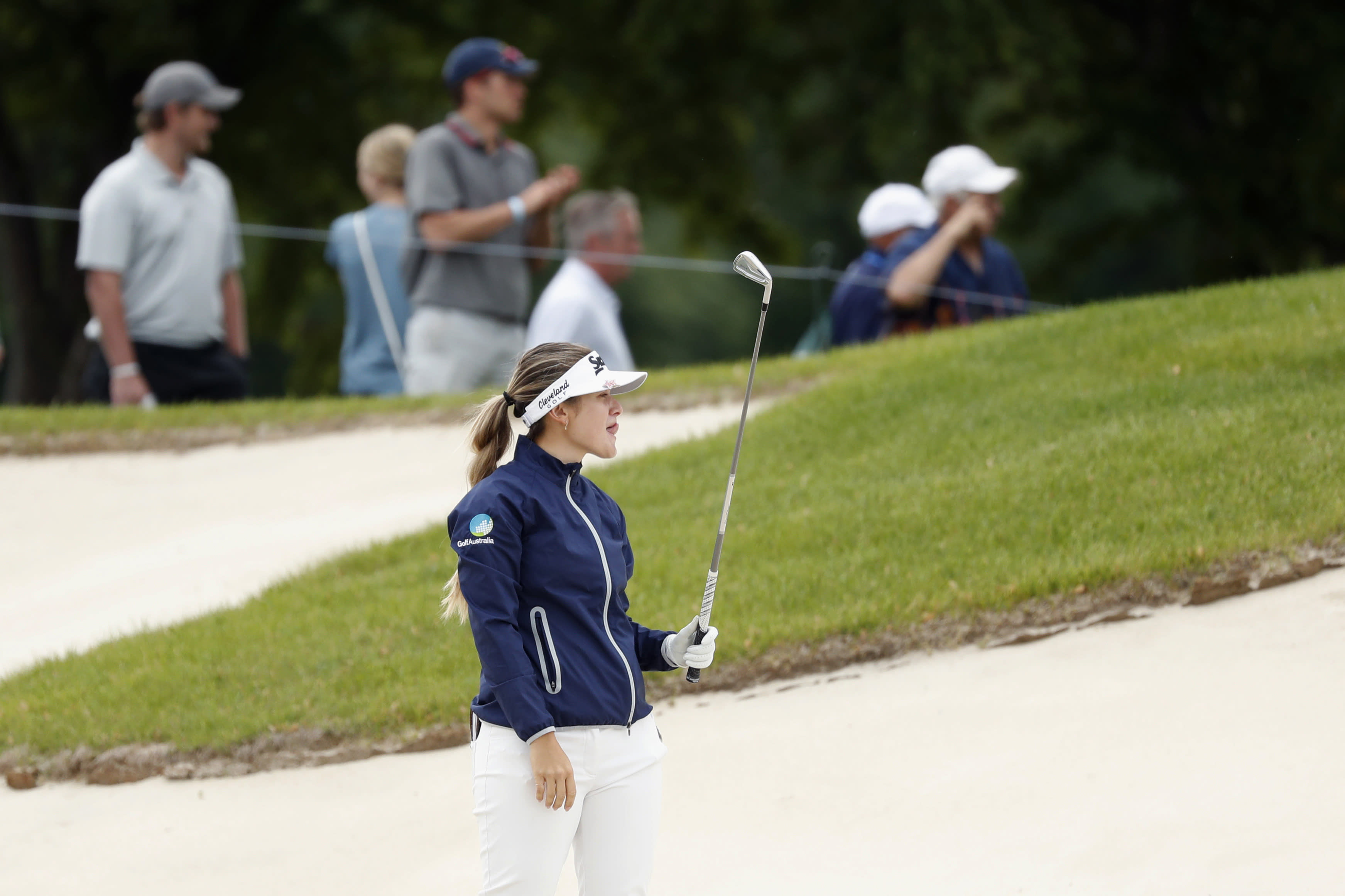 Hannah Green holds onto 1-shot lead at Hazeltine