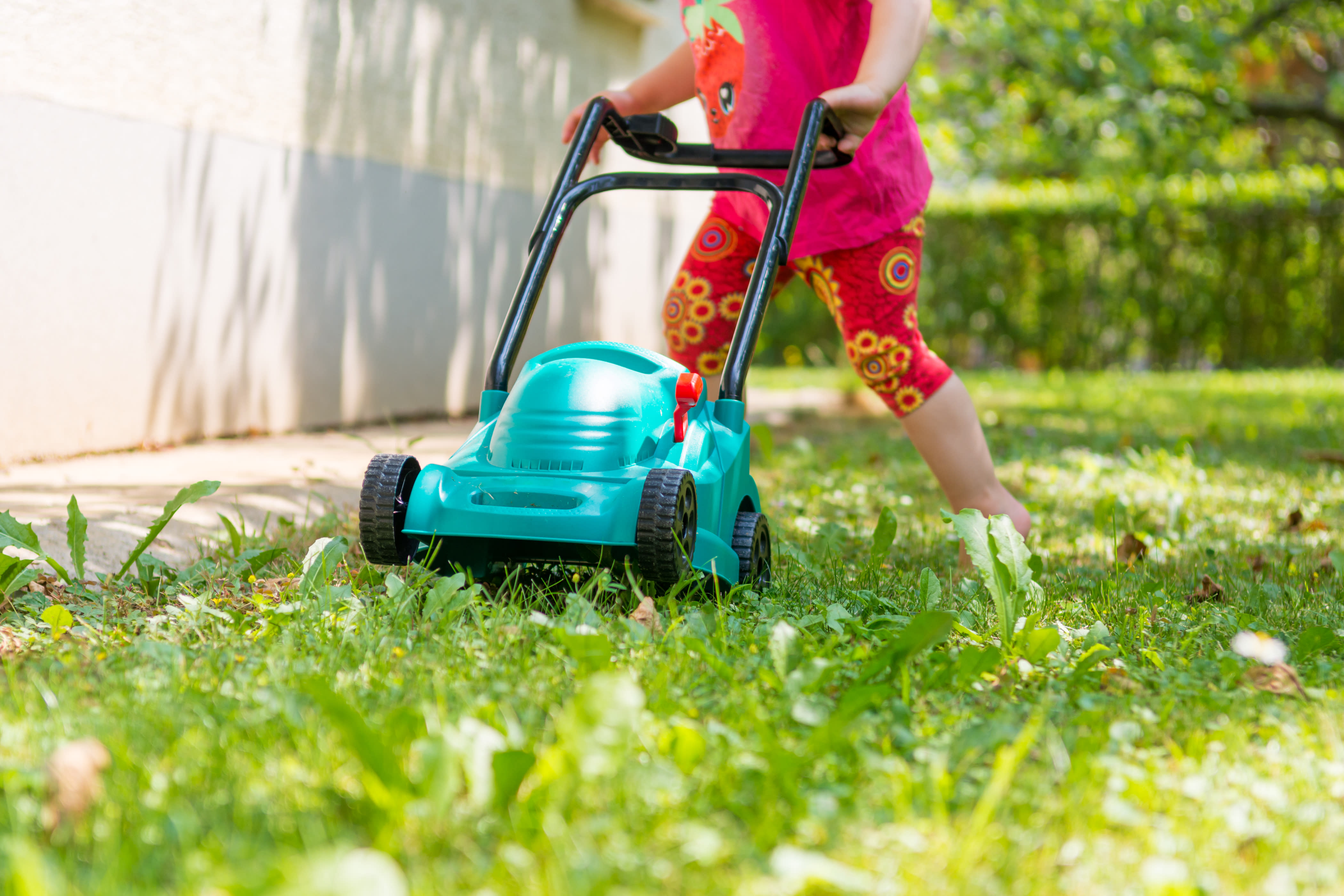 little tikes lawn mower bubbles