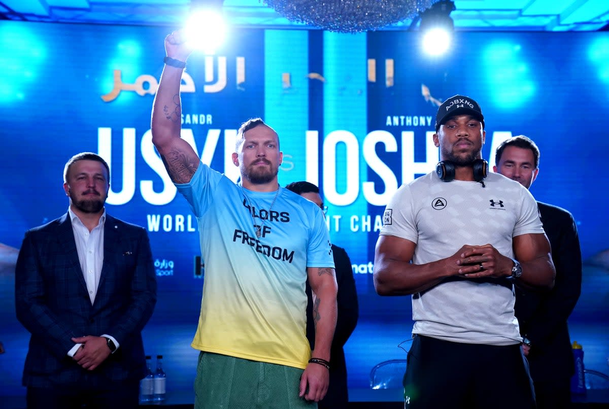 What is the time of Anthony Joshua vs Oleksandr Usyk 2 tonight?