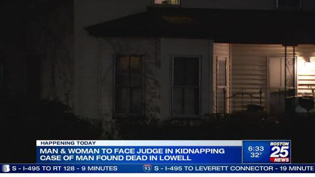 Two charged with kidnapping in death of Lowell man 