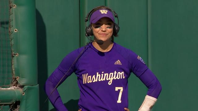 Taryn Atlee on Washington softball heading into postseason play: 'I think we're really fired up'