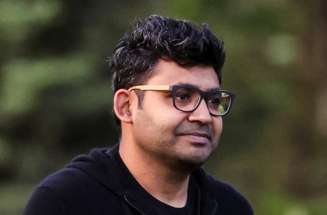 Parag Agrawal, CEO of Twitter, attends the annual Allen and Co. Sun Valley Media Conference in Sun Valley, Idaho, U.S., July 6, 2022.   REUTERS/Brendan McDermid