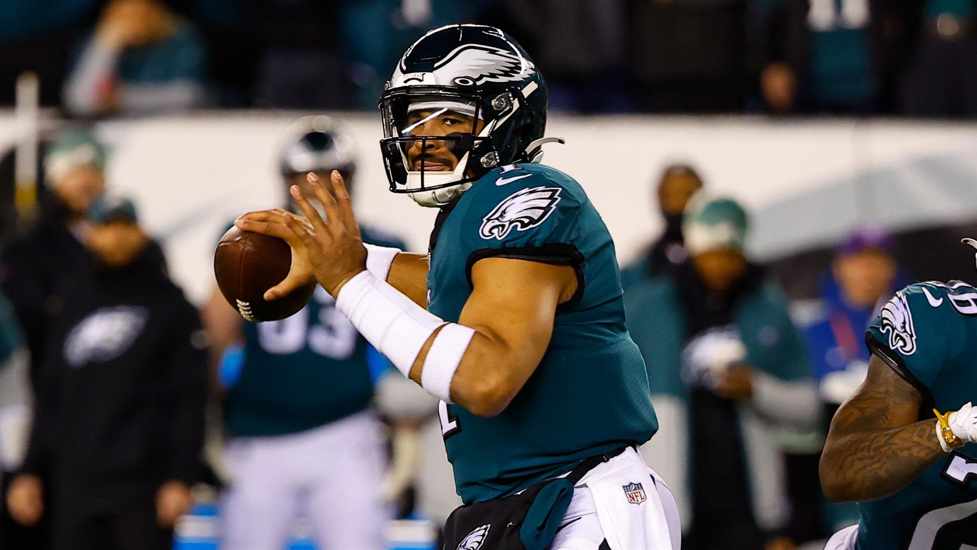 Philadelphia Eagles starting QB Jalen Hurts stars for NFL Salary Cap  All-Stars 