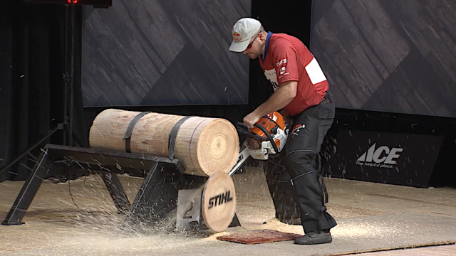 lumberjack competition video