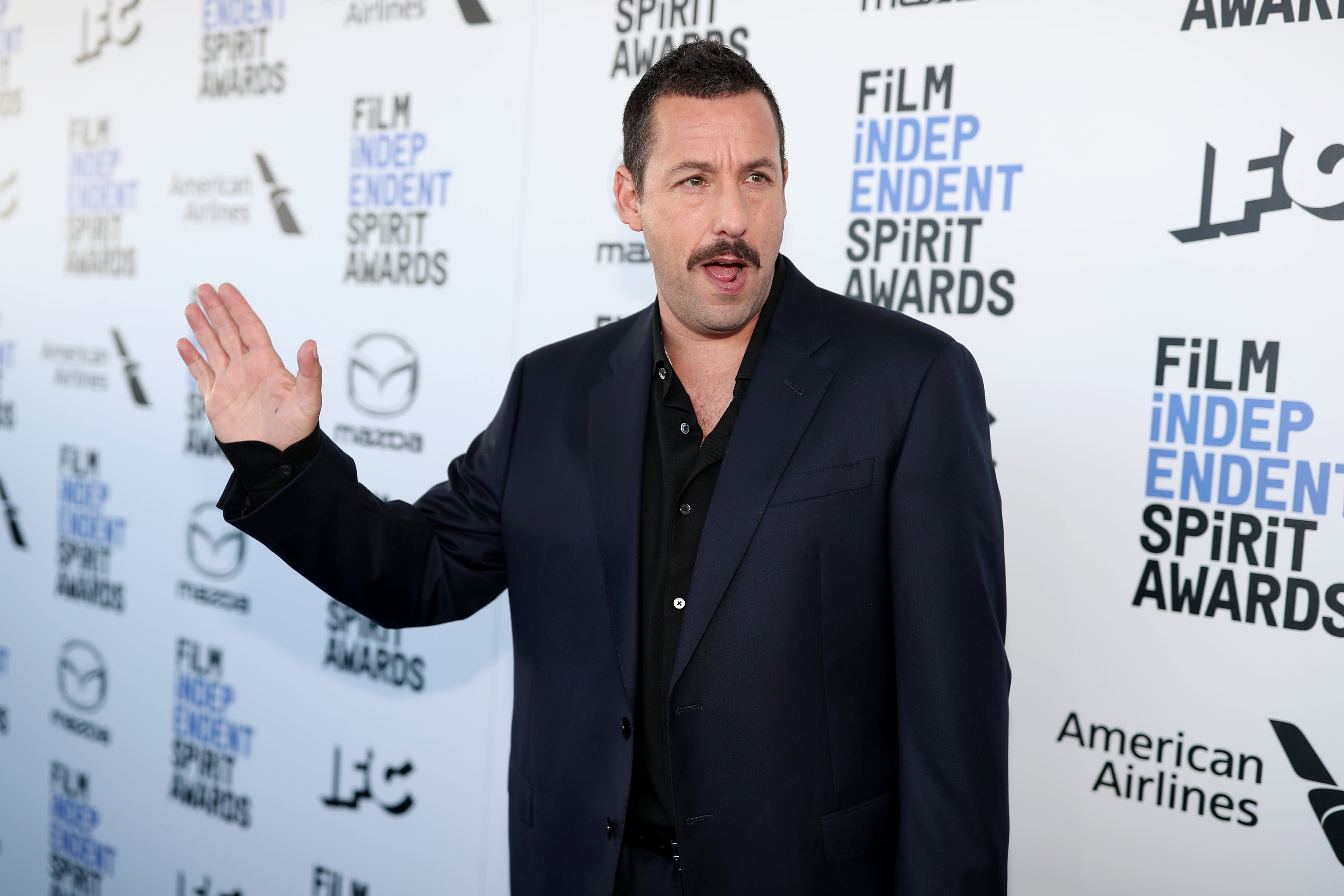 Adam Sandler Gets Oscar Snub Redemption With Raucous Indie Spirits Speech