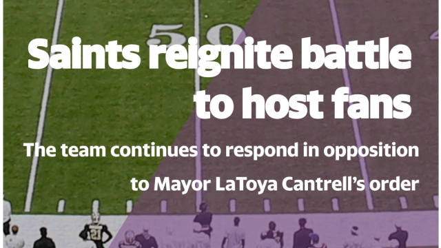 Saints respond to New Orleans Mayor LaToya Cantrell