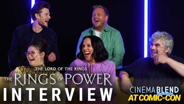 The Lord of the Rings: The Rings of Power Cast Interview at SDCC 2022 