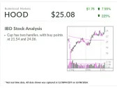 Robinhood Stock Breaks Out. Can A Cup Have Two Handles?