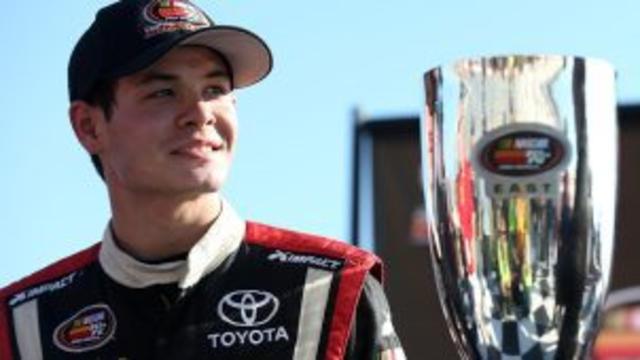 How Kyle Busch coached Kyle Larson on running the high line | NASCAR Next now