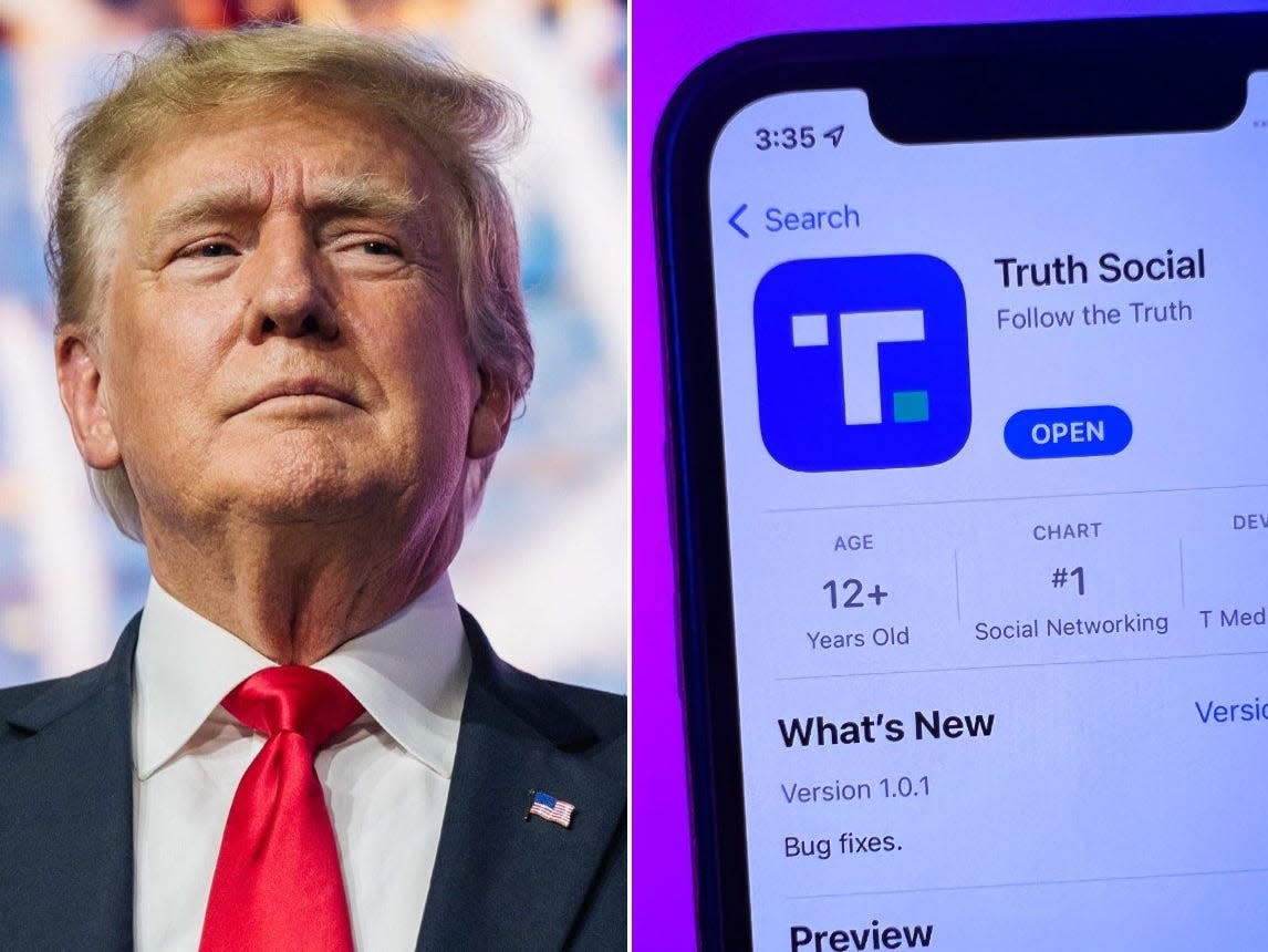 Trump's Truth Social app censored an account that poked fun at the app's CEO, fo..