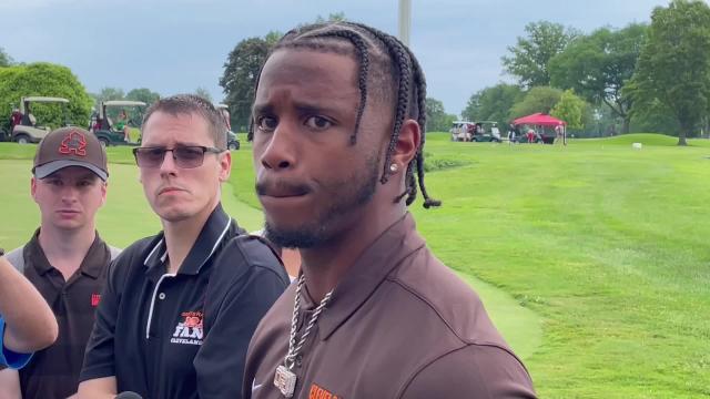 WATCH: Browns wide receiver Donovan Peoples-Jones: 'I'm excited for what's to come'