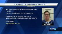 Norwalk woman charged with animal neglect after nearly 60 dogs, cats found in 'horrendous' conditions