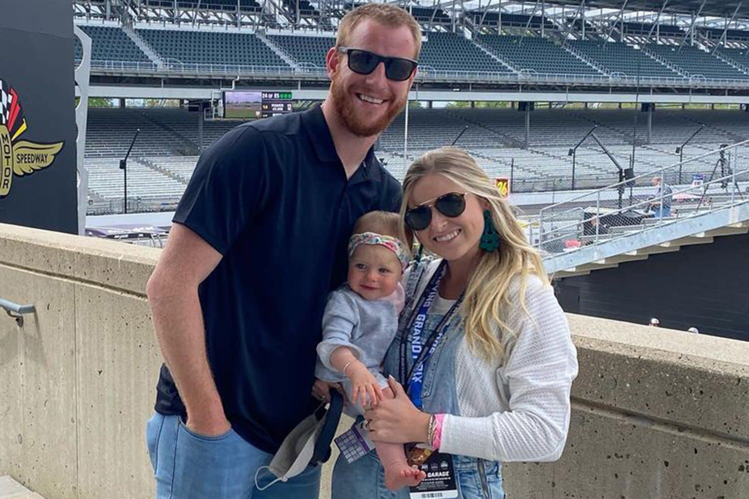 Indianapolis Colts Quarterback Carson Wentz and Wife Madison Expecting