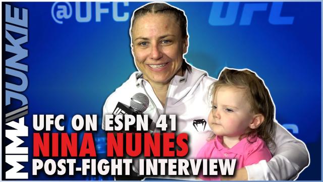 Nina Nunes ‘could’ve gone further’ in MMA, but won’t change mind about UFC retirement