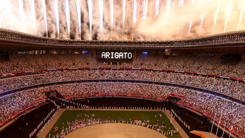 Closing ceremony pictures of the Olympics