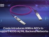 Credo Introduces HiWire AECs to Support 400G AI/ML Backend Networks