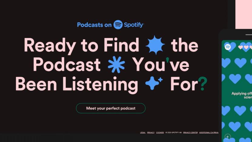 Spotify's Find The One podcast recommendation quiz