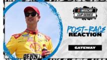 Joey Logano: ‘Hard to say you’re satisfied’ despite fifth-place Gateway finish