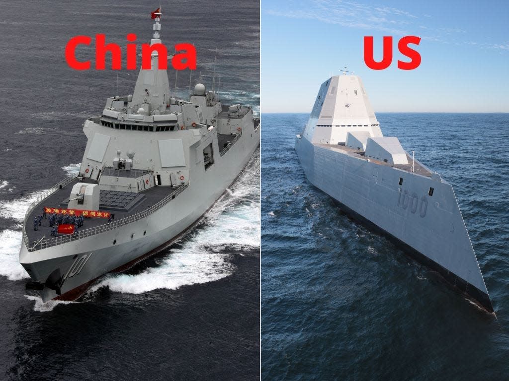Take a look at China's biggest destroyer, a $920 million cruiser that's said to ..