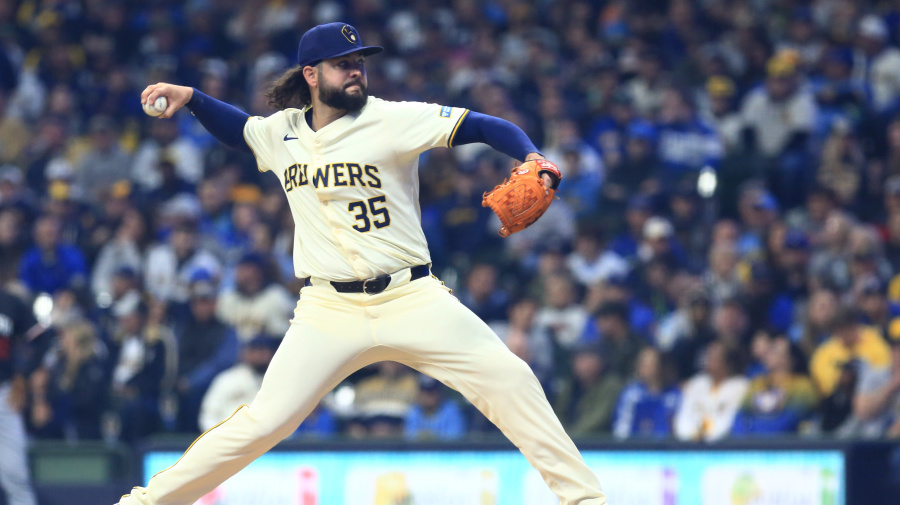 Brewers pitcher Jakob Junis hospitalized after being hit in the neck with a ball during batting practice