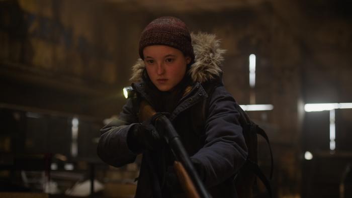 Bella Ramsey as Ellie in a first look from The Last of Us, season two.