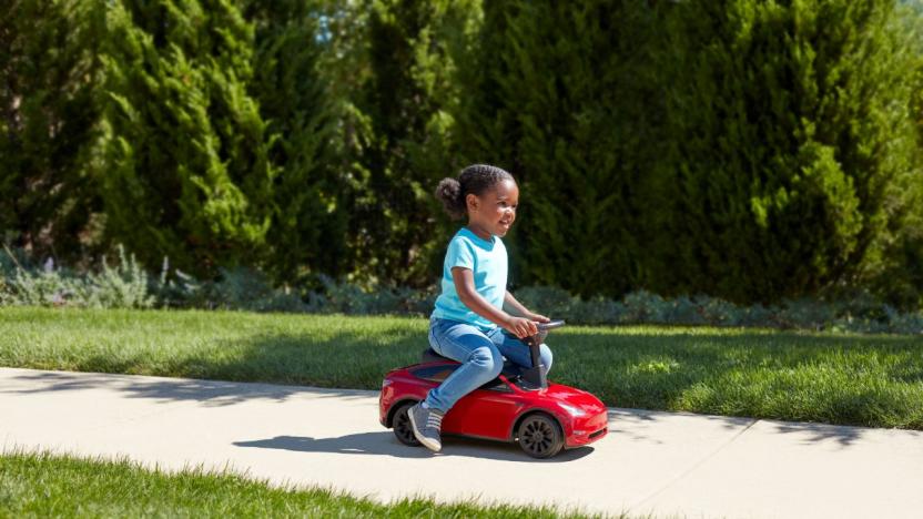 Radio Flyer's My First Model Y Tesla