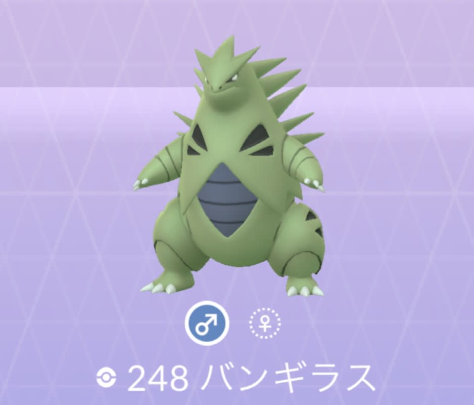 ポケモンgo No 248 バンギラス 入手方法と対策 大人のポケモン再入門ガイド Engadget 日本版