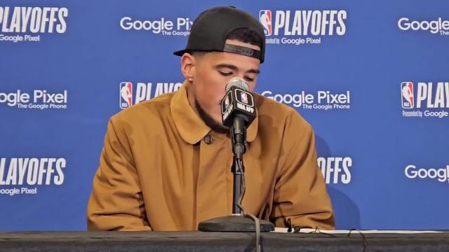 Devin Booker addresses physicality in game one against Denver