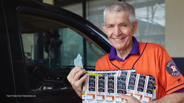 Houston Astros superfan Mattress Mack can't lose, no matter who