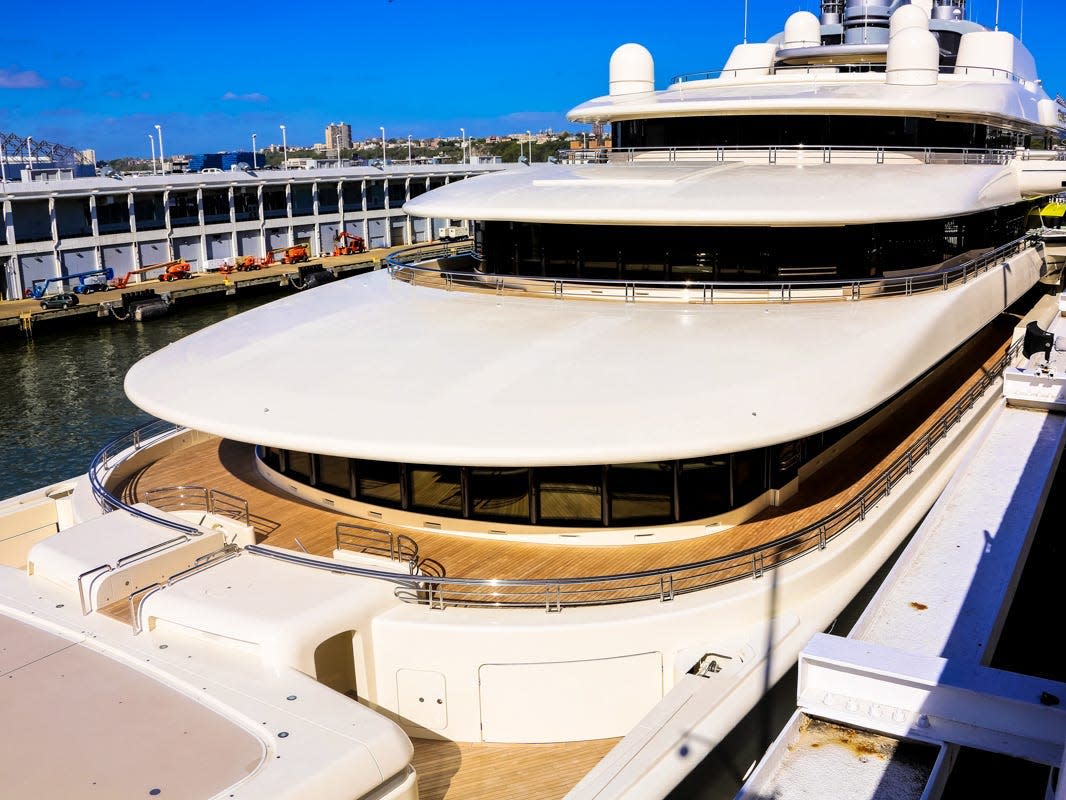 Take a closer look at Russian oligarch's $700 million superyacht that is one of ..