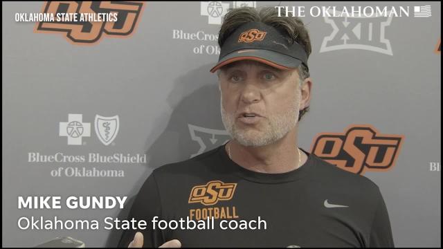 Mike Gundy talks about the Start of Spring football season