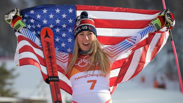 Mikaela Shiffrin opens Olympic run with GS gold