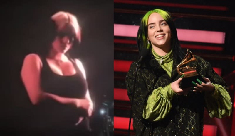 Billie Eilish Strips On Stage To Protest Body Shaming In Viral Concert My Xxx Hot Girl