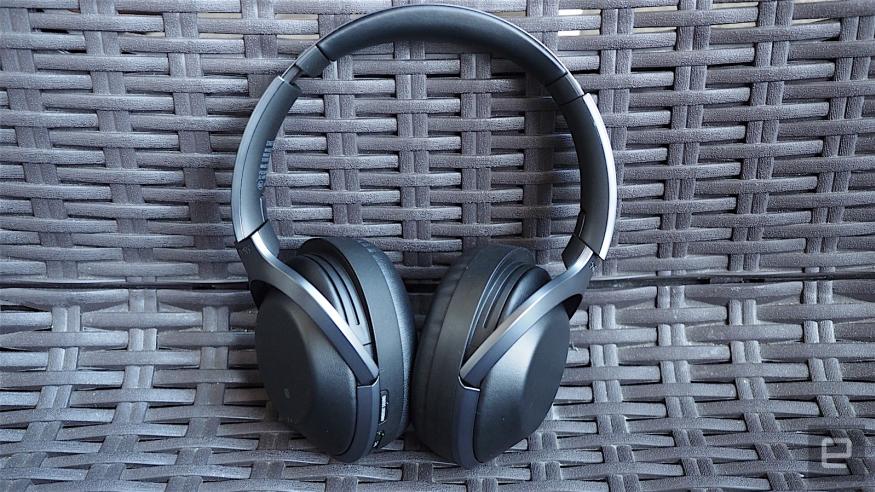 Sony's new noise-cancelling headphones block out the world
