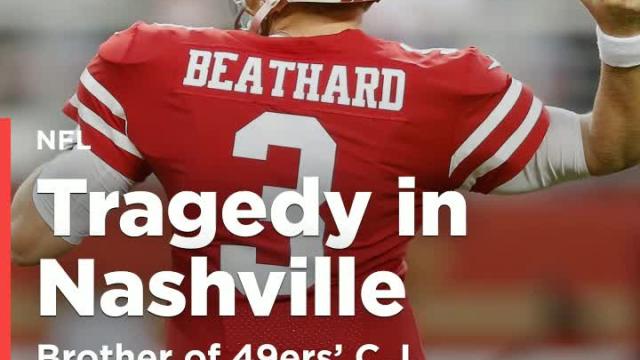 49ers' C.J. Beathard's younger brother fatally stabbed outside Nashville bar