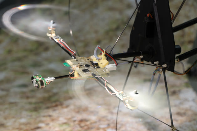 'BeeRotor' drone uses an insect-style eye to navigate tight spaces