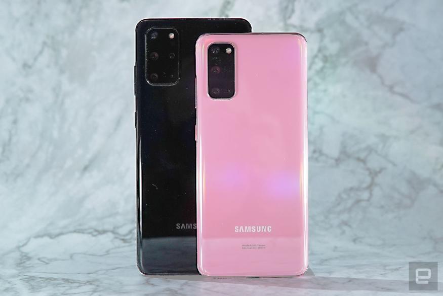Samsung Galaxy S20, S20+