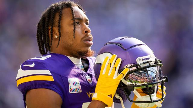 Vikings receiver Justin Jefferson 'tired' of trade talk but team