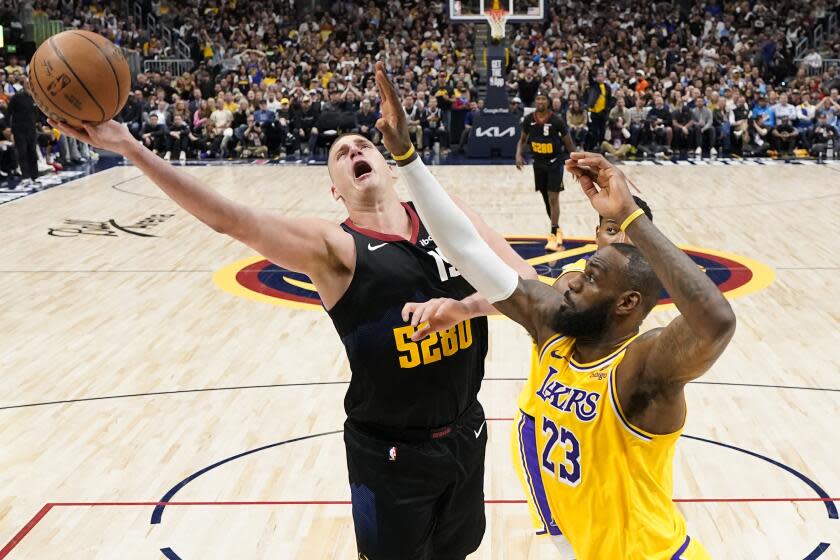 NBA disagrees with LeBron James and Lakers, supports calls made late in Game 2 loss