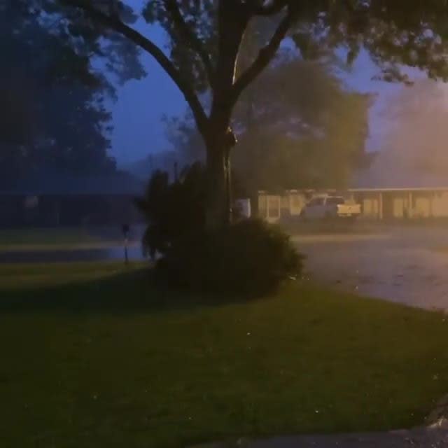 Strong Winds Lash Lafayette as Hurricane Delta Hits Louisiana [Video]