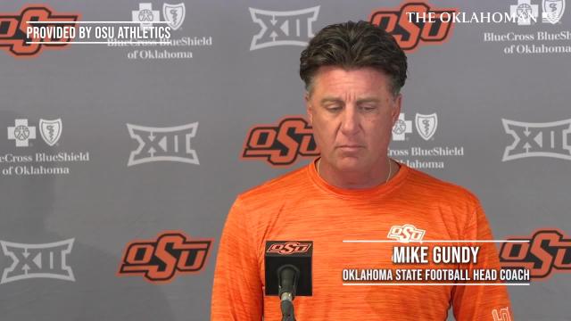 Oklahoma State head coach Mike Gundy previews Baylor after bye week