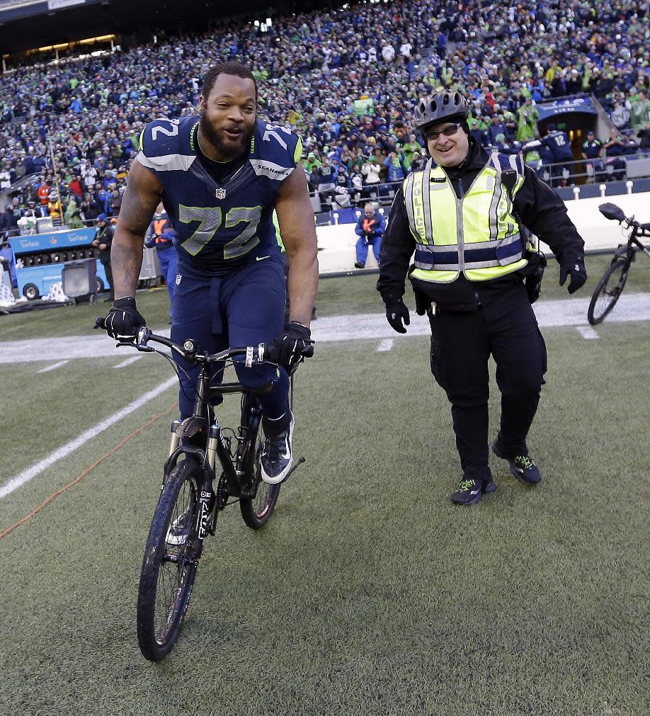 seattle seahawks bike jersey